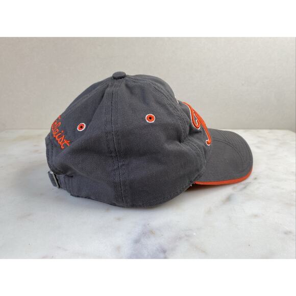 Titleist New Era Hat Golf Athleisure Cap Casual Adjustable Strap Orange & Gray - Picture 3 of 8